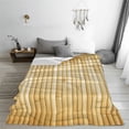 thumbnail image 5 of Pofeuu Bamboo Wall Print Ultra-Soft Micro Fleece Blanket,for Bed Or Sofa,All Season Throw Blankets Flannel Blanket-60"x50", 5 of 7