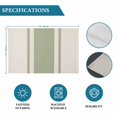 thumbnail image 6 of Sage Green Vintage Placemats Set of 8, Geometric Stripes Simple Lines Placemats for Dining Table, Place Mats for Kitchen Tabletop, Waterproof Wipeable Dining Table Mats Set, 6 of 9