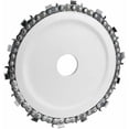 thumbnail image 3 of Chainsaw Disc For Stump Grinder, 16 Teeth Design High Efficiency Stainless Steel Wood Carving Circular Saw Blade Compatible With 5 Inch Angle Grinder, Compact Size For, 3 of 5