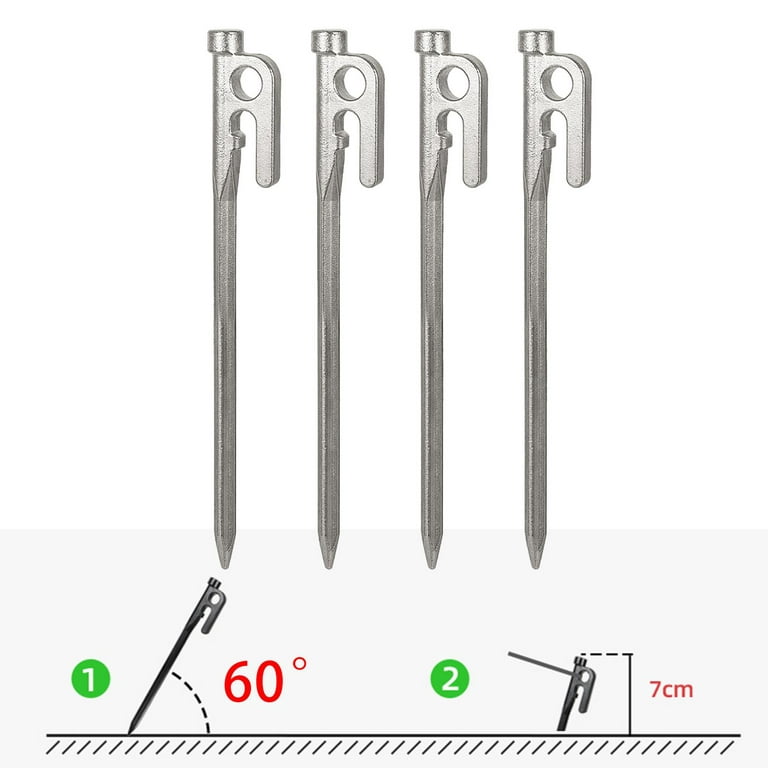 Tent Stakes Heavy Duty Tent Nail Camping Stakes,Tent pegs Canopy