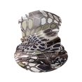 thumbnail image 2 of JoveMarine Summer UV Face Mask Sun Protection - Fishing Neck Gaiter Camouflage Breathable Dustproof for Biking Running Camping Lightweight Bandana Men Face Protection,Coffee, 2 of 6