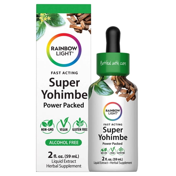 Super Yohimbe Extract | 2 fl oz | Supplement for Men and Women | by Rainbow Light