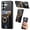Black, variant on GANGXUN Case for Samsung Galaxy S26 Ultra Adjustable Stand and Secure Design - Black