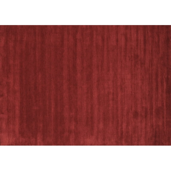 Ahgly Company Indoor Rectangle Abstract Brown Contemporary Area Rugs, 7' x 9'