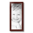 thumbnail image 2 of ArtToFrames 6" x 14" Maple Wood Picture Frame, 6x14 inch Red Wood Poster Frame (WOM-4962), 2 of 7