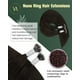 thumbnail image 3 of Extensiones de cabello Nano Tip, cabello humano real, 40 cm, 50 g, 3 of 8