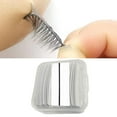 thumbnail image 4 of 40 piezas de tiras adhesivas adhesivas de doble tira reutilizables aspecto natural de larga duración suave sin pegamento portátil negro para fiesta Yuyangstore Tiras de pestañas autoadhesivas, 4 of 8