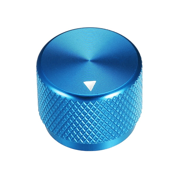 Stereo Knob, 20*6*15.5 mm Aluminium Alloy, Volume Control Knobs, Blue