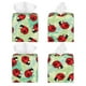 thumbnail image 2 of Fotbe Red Ladybugs And Leaf Porta Pañuelos Decorativo de Cuero, Caja Cuadrada Moderna para Pañuelos Faciales, Organizador y Dispensador 5x5x5'', 2 of 7