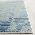 thumbnail image 2 of SAFAVIEH Mystique Gabriel Overdyed Polyester Area Rug, Teal/Multi, 6'7" x 6'7" Round, 2 of 3