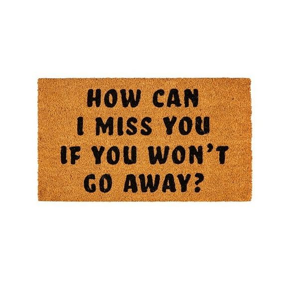 28" x 16" Nature Coir Mat, How can I miss you