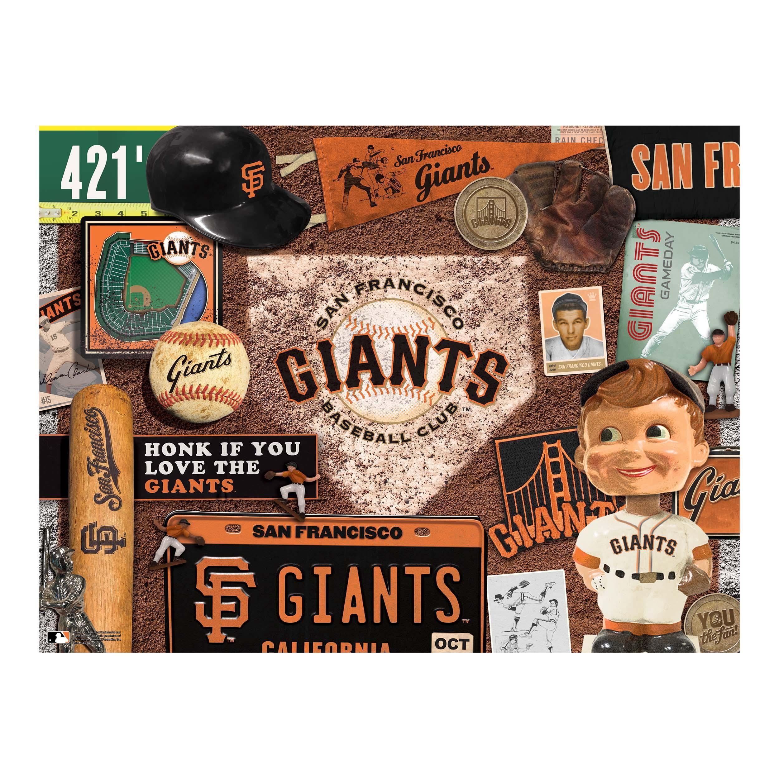 YouTheFan MLB San Francisco Giants Retro Series Puzzle – 500 PC