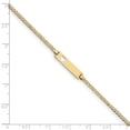 thumbnail image 2 of Beautiful 10k Flat Curb Link ID Bracelet, 2 of 2