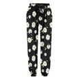 thumbnail image 3 of Stylish Women's Casual Pants For Everyday Wear Comfortable Loose Fit Design With Pockets Versatile And Trendy For Vacations And All Seasons Casual Rompers for Women Long Pant Sweat Track Pants Stretch, 3 of 3