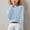 Sky Blue, variant on Spazoro Kids Girls Boys Sweaters, Casual Crew Neck Long Sleeve Thickening Warm Shirts for Child Girls Blue Size 12-13T
