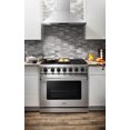 thumbnail image 5 of THOR 36-Inch Gas Range, 6 Burners - Stainless Steel (LRG3601U), 5 of 9