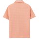 thumbnail image 4 of Camisetas Elvqul Hombre Rosa con Solapa Manga Corta Casuales de Color Sólido, 4 of 8