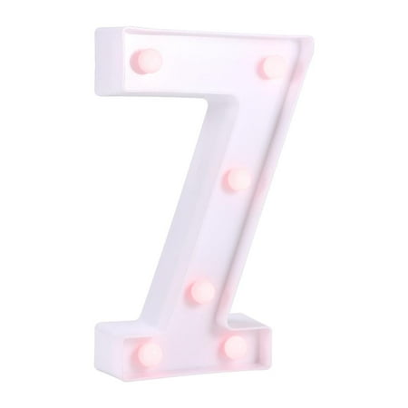 

Colorful Number Night Lamp LED Figure Lamp Number 0-9 Modelling Light Decoration Lamp with 16 Changing Colors 4 Lighting Modes Remote Control for Home Bar Party Wedding