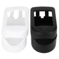 thumbnail image 1 of Estuche para oxímetro Cubierta de pulso para la yema del dedo Oxímetro Protector de silicona Resistente al desgaste Hogar para viajes Casa(Black+white) Hogar Octpeak NO, 1 of 7