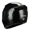 thumbnail image 4 of 1STORM MOTORCYCLE BIKE FULL FACE HELMET HJDJ11 MECHANIC GLOSSY BLACK, 4 of 5