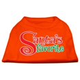 thumbnail image 1 of Santas Favorite Screen Print Pet Shirt Orange Xxl (18), 1 of 1