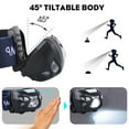 thumbnail image 4 of USB Rechargeable Headlamp Flashlight Sensor LED Headlamp - Waterproof Headlamps for Running, Walking, Camping, Reading, Hiking, Kids, DIY More, USB Cable Included, Black, 4 of 10