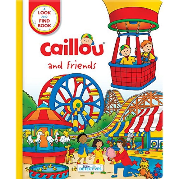 Pre-Owned Caillou and Friends: Little Detectives: A Look and Find Book (Board book) 2897184949 9782897184940
