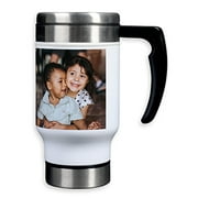 Customizable Photo Travel Mug with Handle