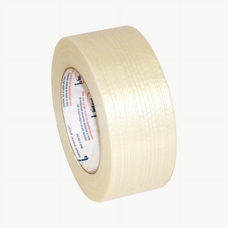 Intertape RG300 Utility Grade Filament Strapping Tape: 2 in x 60 yds. (White)
