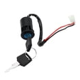 thumbnail image 2 of de interruptor de lve de encendido de 3 piezas y 6 lves para ciclomotor de bicicleta de scooter Macarena Interruptor de llave de scooter, 2 of 7