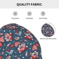 thumbnail image 4 of KLL Gnome Love USA Winter Fall Beanie Knit Hats for Men & Women - Warm & Soft Stylish Toboggan Caps for Cold Weather, 4 of 6