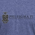thumbnail image 3 of CafePress - Phi Sigma Pi Black Shield With Wordmark T Shirt - Mens Tri-blend T-Shirt, 3 of 4