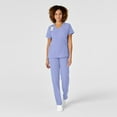 thumbnail image 3 of WonderWink W123 6455-Women's Mock Wrap Scrub Top, 3 of 6
