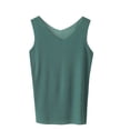 thumbnail image 6 of BRGZLK Tank Top For Women V Neck Ribbed Wide Shoulder Sleeveless Casual Breathable Comfortable Active Summer Daily Wear Layering, 6 of 7