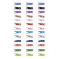 thumbnail image 3 of Picture Clip, Wood Clip Lightweight Colorful Durable Reusable Birch With Hemp Rope For Home Decoration, 3 of 8