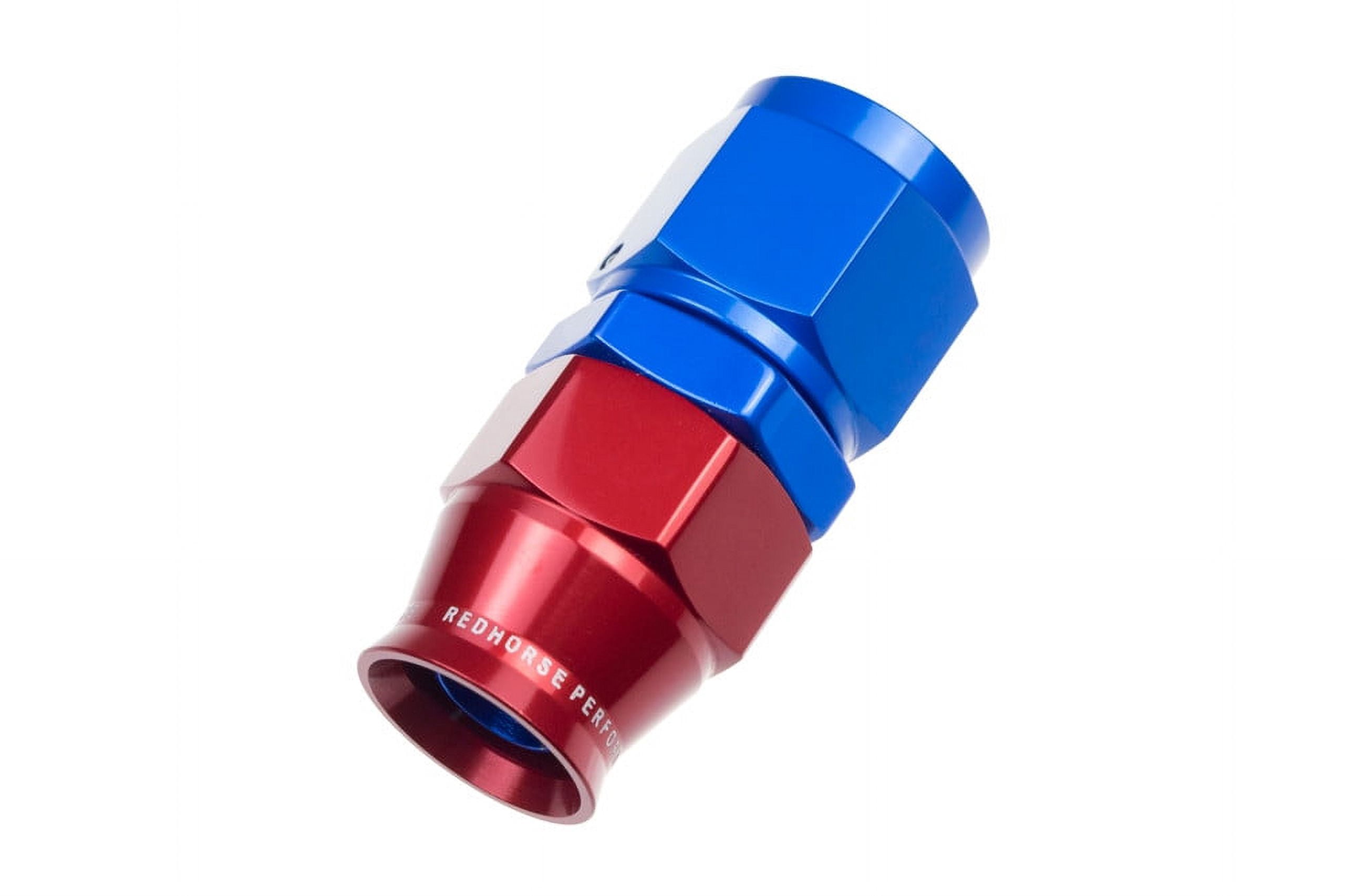 Redhorse Performance 1200-08-1 PTFE reusable Hose End (Blue) 1 Pack