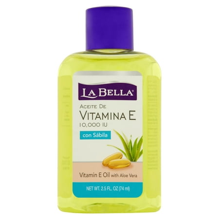 La Bella 10 000 IU Vitamin E Oil with Aloe Vera 2.5 fl