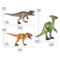 thumbnail image 3 of Toys Building Sets Dinosaur Figure Model Green Parasaurolophus Dinosaur Toys for Creative Play Kids Birthday Party Single Pack, 3 of 9