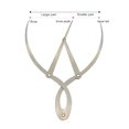 thumbnail image 2 of Golden Ratio Eyebrow Microblading Permanent Makeup Measure Tool Ruler Eyebrow Divider Eyebrow Shaping Tool, 2 of 15