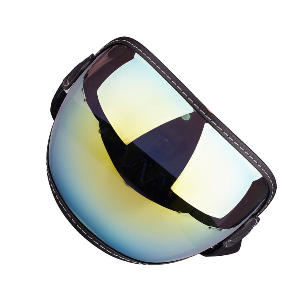 Motorcycle Helmets Shield Windproof Lens PC Goggles Bubble Lens Open Face Helmets Lens Scratch Resistant