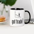 thumbnail image 3 of CafePress - Forex / Stock Trader Mug - 11 oz Ceramic Mug - Novelty Coffee Tea Cup, 3 of 4