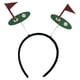 thumbnail image 1 of KAKOWELY Diadema deportiva para fiestas, ideal como recuerdo para aficionados a los deportes, con purpurina y diadema de primavera para eventos deportivos., 1 of 5