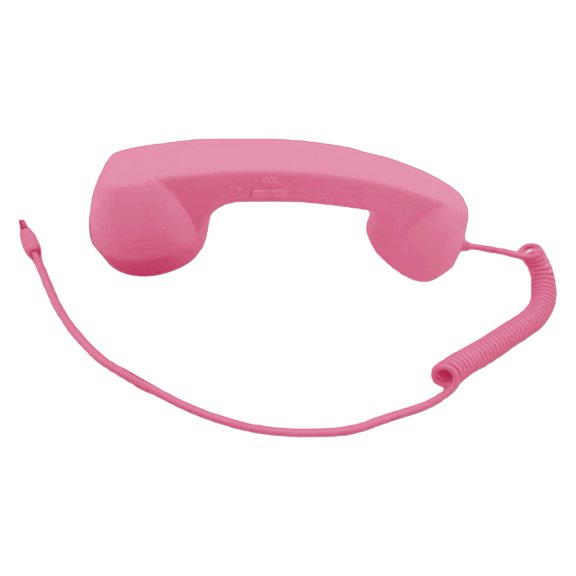 Soumake Mobile Phone Receiver Retro 3.5MM Phone Handset with Adjustable Volume And Microphone Mobile Accessory