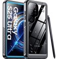 thumbnail image 1 of Funda de teléfono Temdan impermeable con lente para Samsung Galaxy S25 Ultra, 1 of 9