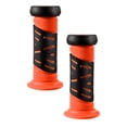 thumbnail image 1 of Puños de bicicleta para niños, antideslizantes, suaves, duraderos, ligeros, de goma. Naranja, 1 of 9