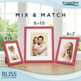 thumbnail image 5 of Icona Bay 5x7 Red Picture Frame, 1 Pack, Bliss Tabletop Frames, 5 of 7