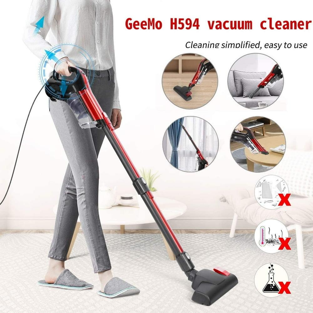 Vacuum Cleaner, 4 in 1 Corded Stick Vacuum 17000pa Powerful Suction