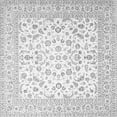 thumbnail image 1 of Ahgly Company Indoor Square Persian Gray Traditional Area Rugs, 5' Square, 1 of 1