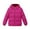 Hot Pink, variant on Kiijoy Toddler Boys Winter Warm Down Coat Solid Hooded Puffer Jacket Outerwear, Sizes 3-4