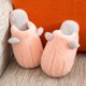 thumbnail image 1 of Pantuflas de algodón de invierno para mujer, zapatos de felpa cálidos con orejas de pata de gato para interiores, pantuflas de algodón para parejas al aire libre Wmkox8yii  hj789, 1 of 5